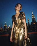 Golden Goddess gown
