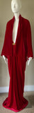 Red Velvet Dragon Robe-substance dragon robe- Glamour-Boudoir-Burlesque-Gift-Mothers day