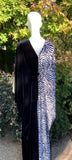 Spooky Goddess Gown, vampire sexy zombie- black and white ,burlesque,drag,gift,vampire gown,festival wear,zombie