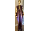 Grecian Goddess Sheer Ombre Glitter Gown,beaded shoulder applique ,Bridal,burlesque,drag,gift,custom handmade evening gown,red carpet gown